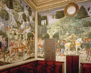 De vise kungarnas procession, 1459-60